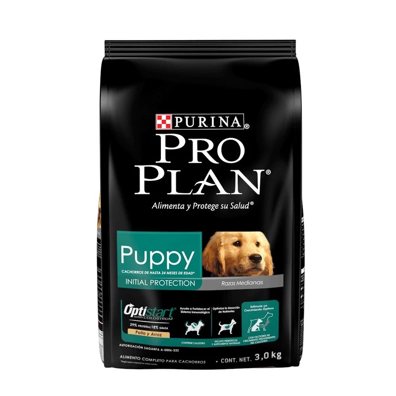 Pro Plan Puppy raza media 15kg.
