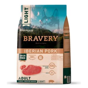 Bravery Light Adulto Cerdo Ibérico – 12Kg LARGE BREED