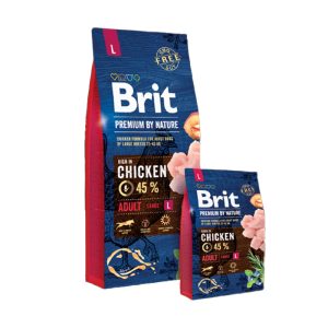 Brit Premium By Nature Adult Large -15KG