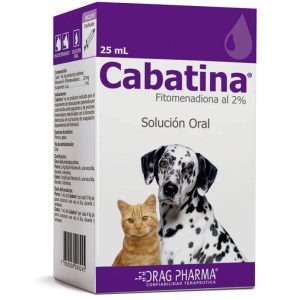 CABATINA SOLUCION ORAL 2% 25ML